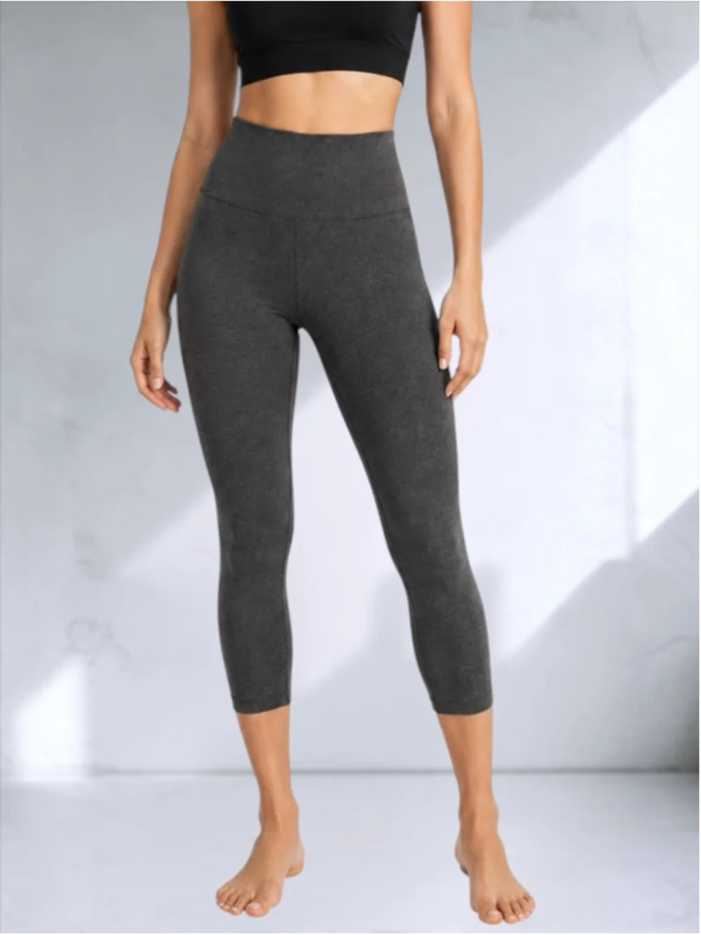 Old Navy Active PowerPress High-Rise Crop Leggings